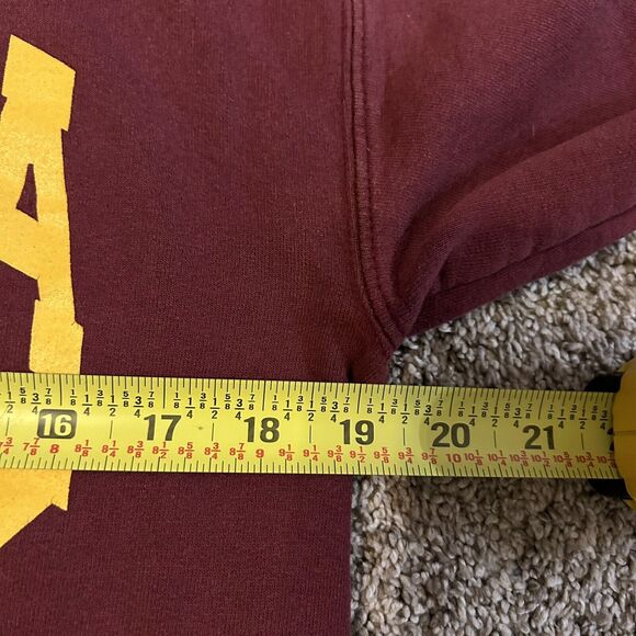 VTG Minnesota Gophers Hockey Sweater Adult Small S Hooded Sweatshirt Hoodie - Picture 6 of 6